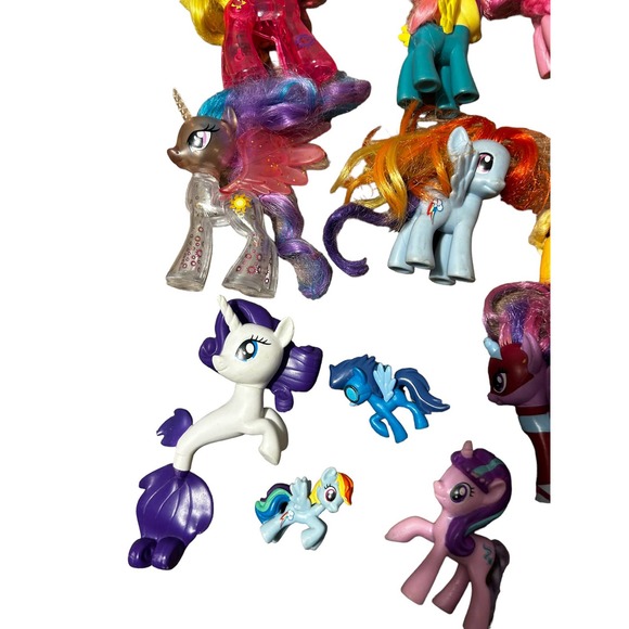 My Little pony miniatures figures mix lot 18 MLP - Picture 2 of 5